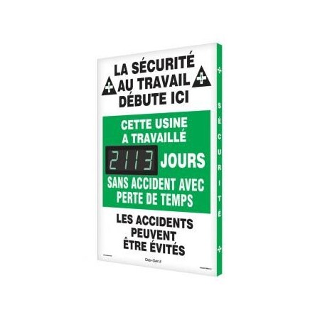 Accuform DIGIDAY 3 ELECTRONIC SAFETY FRSCK113 FRSCK113